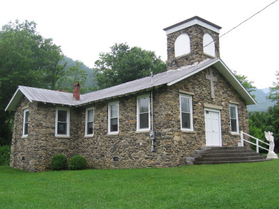 Gray's Chapel, Hampton Creek Cove, Roan Mountain